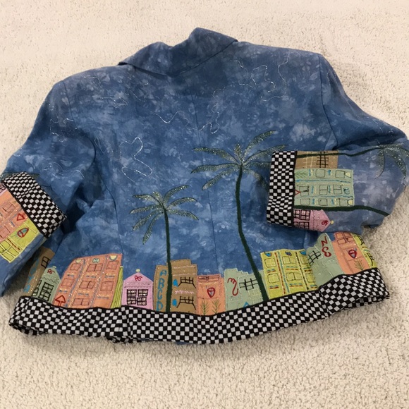 Unique Vintage embroidered Jacket - Picture 5 of 16